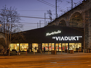 Markthalle IM VIADUKT ...36 bis ...52